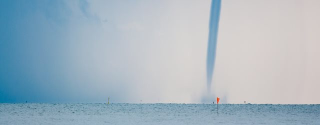 Deux trombes marines filmées à Anglet !