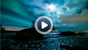 Les sublimes nuits de l'Arctique