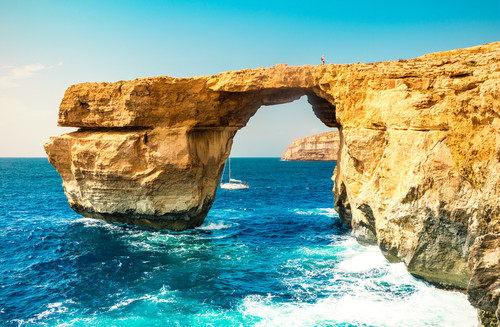 fenêtre azur ile gozo malte