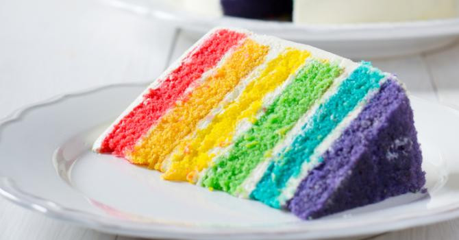 Rainbow cake
