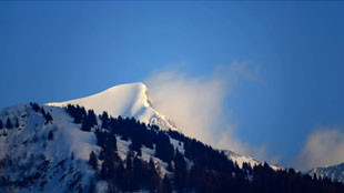 Souvenirs de vacances dans les Alpes