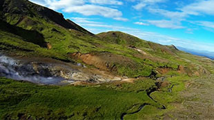 L’Islande, vue du ciel