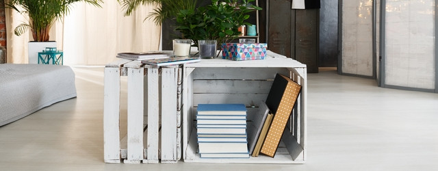 cagette détournement d'objets déco