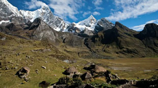 La cordillère de Huayhuash, Pérou