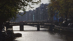 Promenade automnale à Amsterdam
