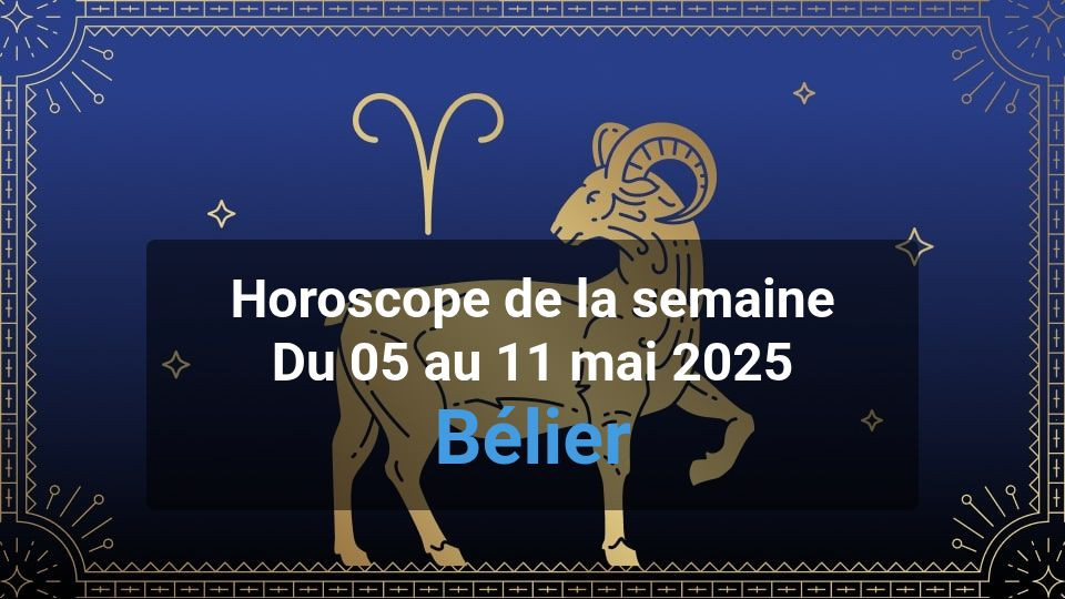 Horoscope de la semaine aries