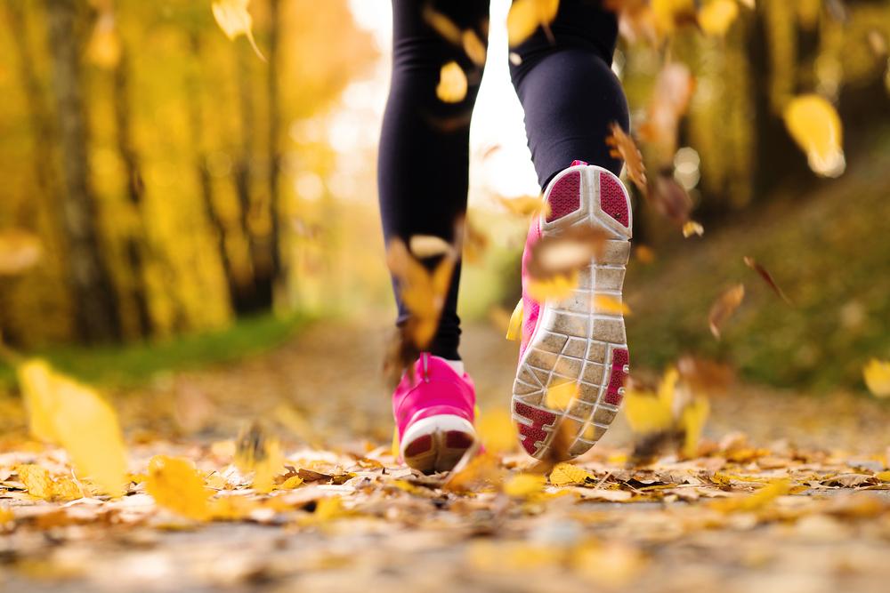 jogging automne