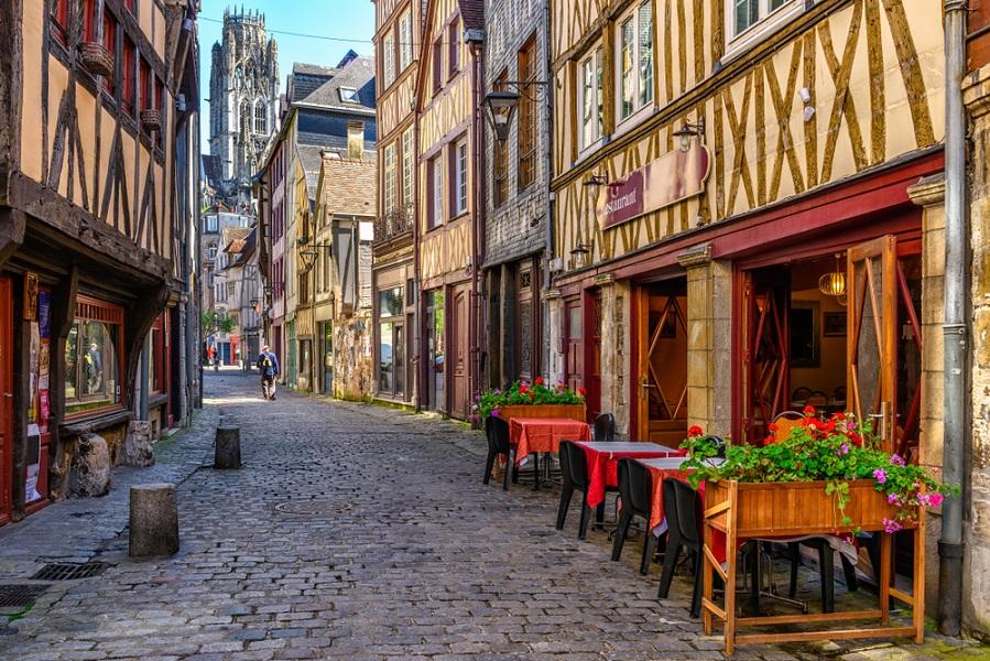 Une ville en France : Rouen