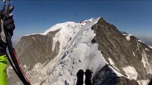 Le Mont Blanc en Parapente!