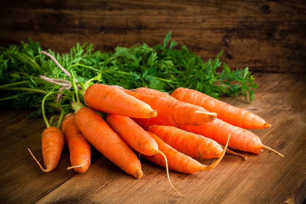 Les carottes sont des racines connues pour retenir les pesticides.  