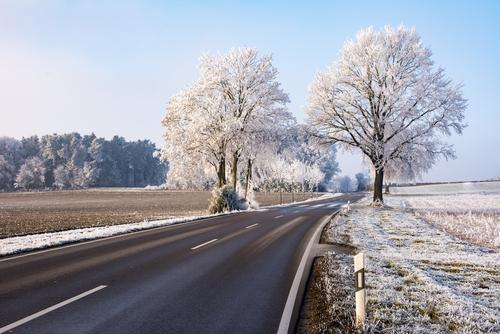 Un mois de janvier glacial en France (c) Shutterstock