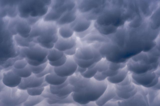 Des nuages en forme de chamallows aux Etats-Unis