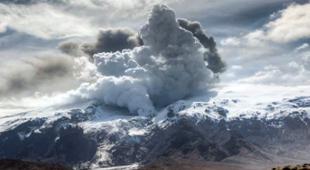 Le nuage volcanique, en Islande