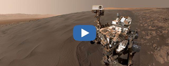 Vidéo à 360° pour mieux découvrir la planète Mars
