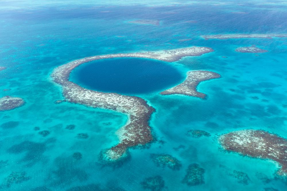 Le Grand trou bleu fait partie du Réseau de réserves du récif de la barrière du Belize