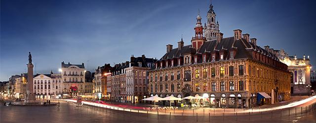 Découvrez la ville de Lille, la nuit !