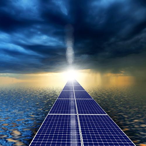 Une route solaire inaugurée en Normandie (c) Shutterstock
