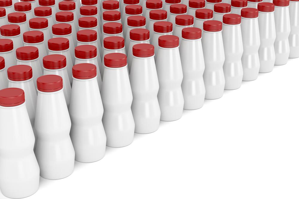 recyclage des bouteilles de lait