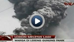 Le volcan Lokon se réveille avec fracas