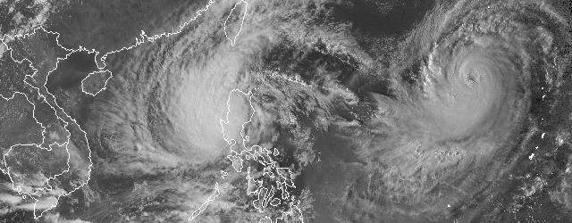 Le typhon Koppu frappe les Philippines