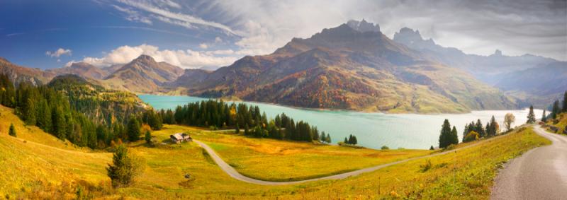 lac roselend auvergne