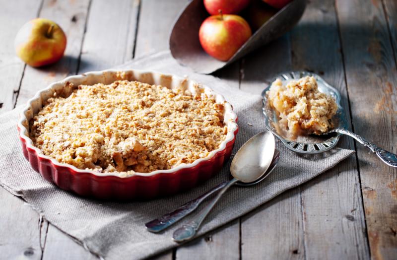 crumble automne