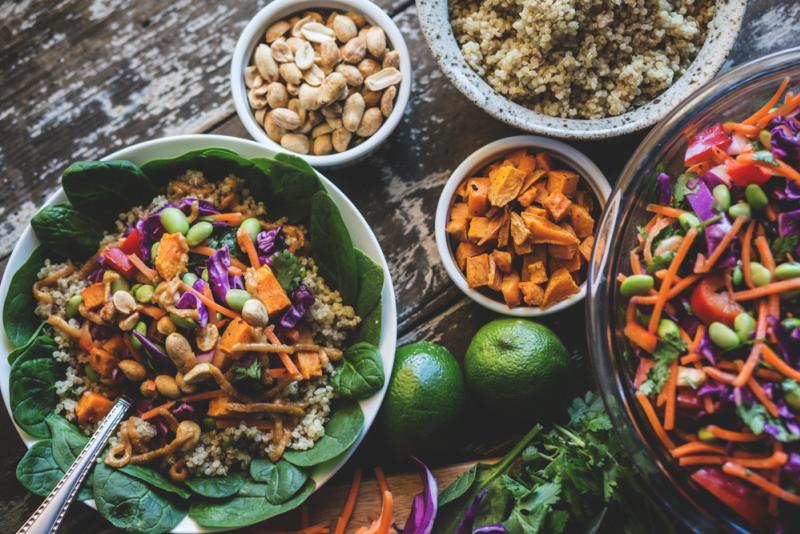 buddha bowl quinoa légumes