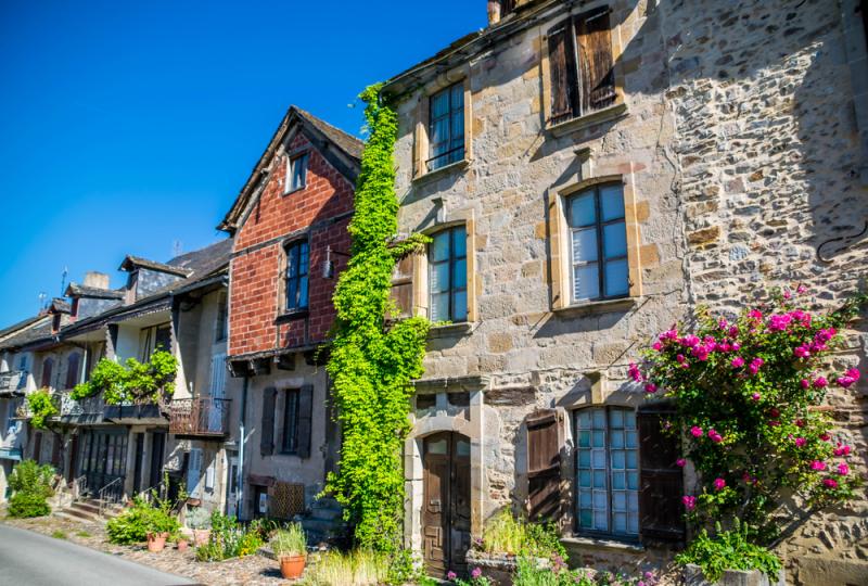 maisons najac dans l'aveyron