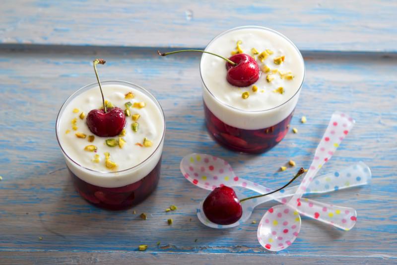 desserts aux cerises