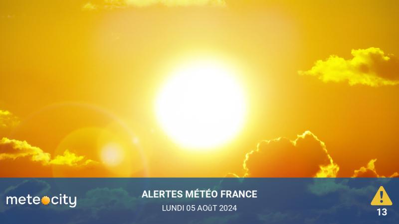 Alertes Météo du jour