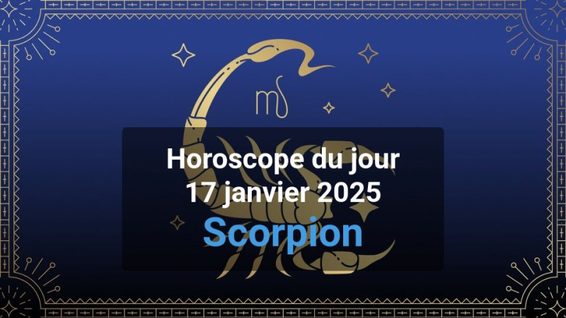 Horoscope du jour scorpio