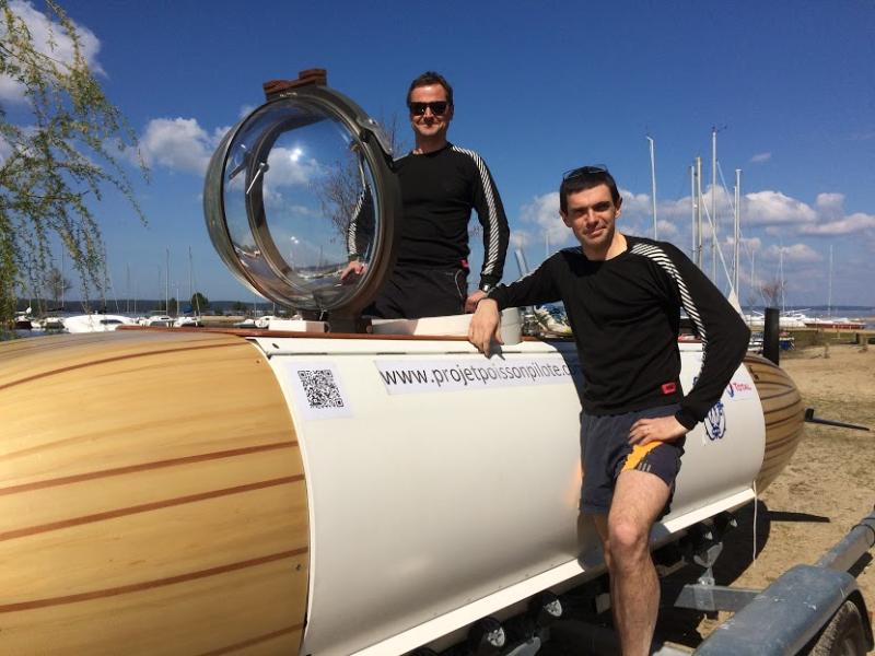 Le sous-marin à propulsion humaine