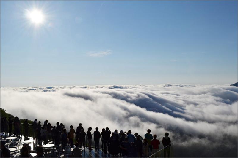 Une mer de nuages