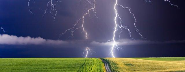 Admirez la puissance d'un orage