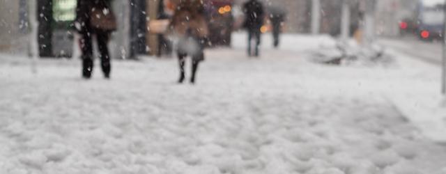 Tempêtes de neige au Japon