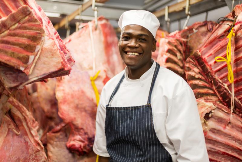 L'homme n'est pas fait pour manger de la viande, pourtant nous l'aimons beaucoup.