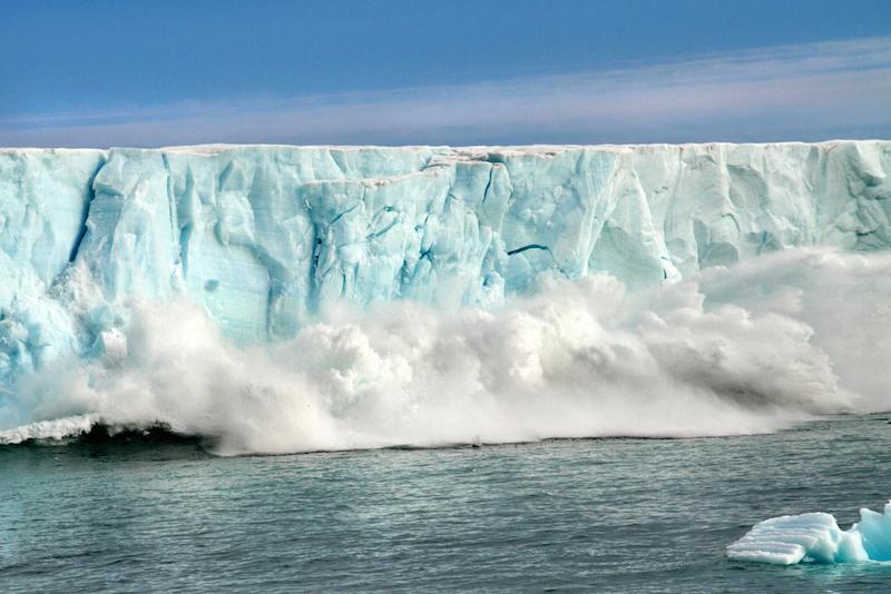 La fonte des neiges est une réalité constatée tous les jours. 