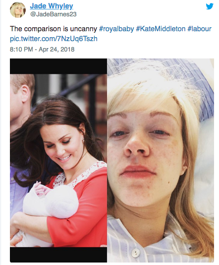 Des Anglaises ont partagé leurs photos sur les réseaux sociaux.