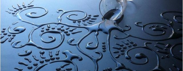 Quand l'eau devient une uvre d'art !