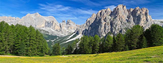Le massif des Dolomites