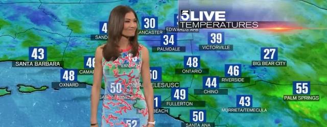 présentatrice météo qui disparaît en direct à la télé