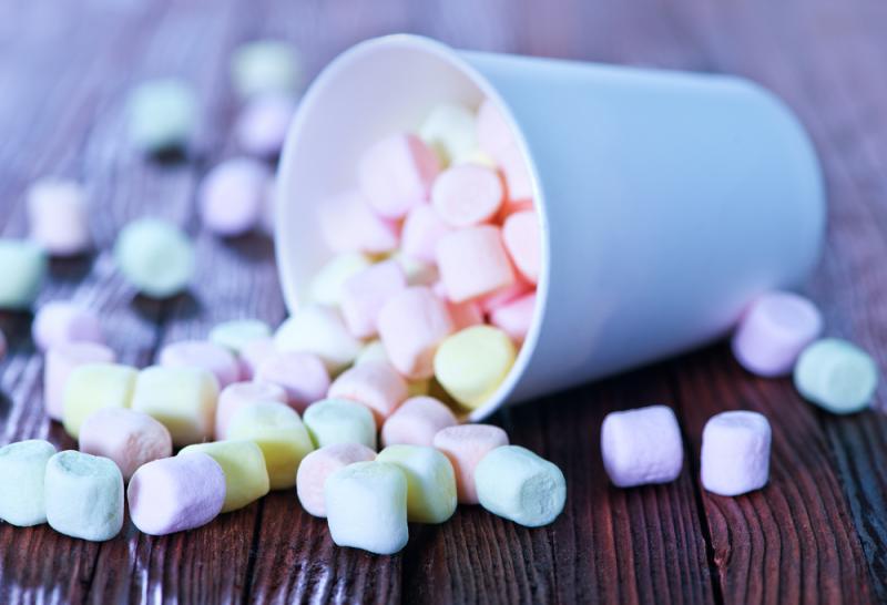 Des chamallows pour manger sans faire de bruit