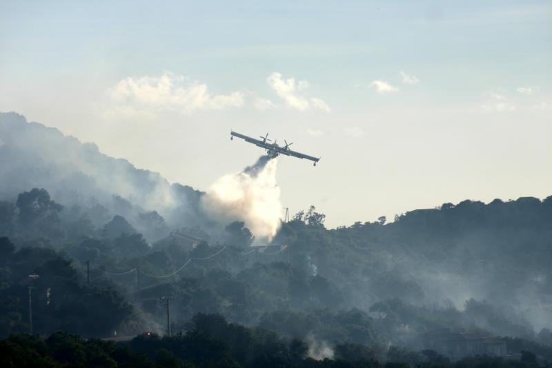 Plusieurs départs de feu dans le Sud-Est le mardi 1er août 2017.