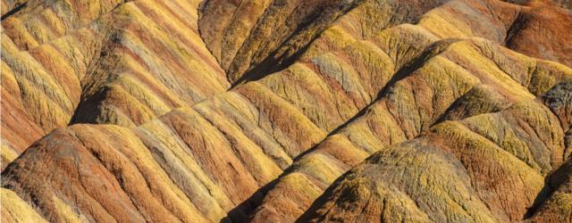 Danxia, naturellement coloré