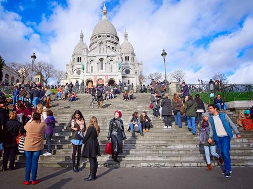 paris foule