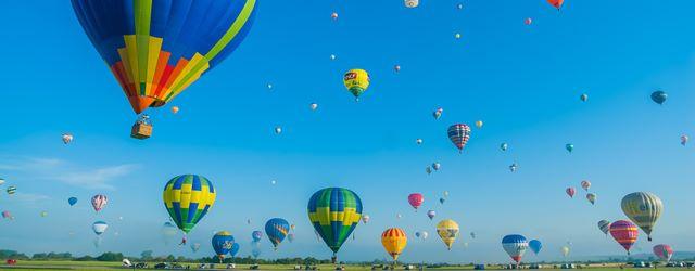 433 Montgolfières en même temps dans le ciel lorrain
