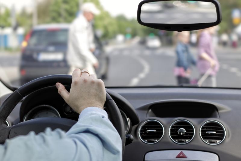 piétons qui traversent