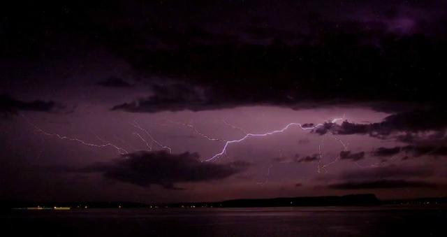 Un orage de 4 heures en 40 secondes