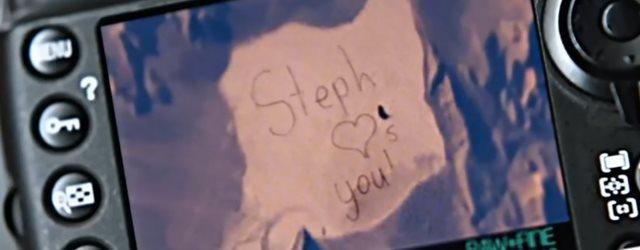 Un message d'amour visible depuis l'ISS