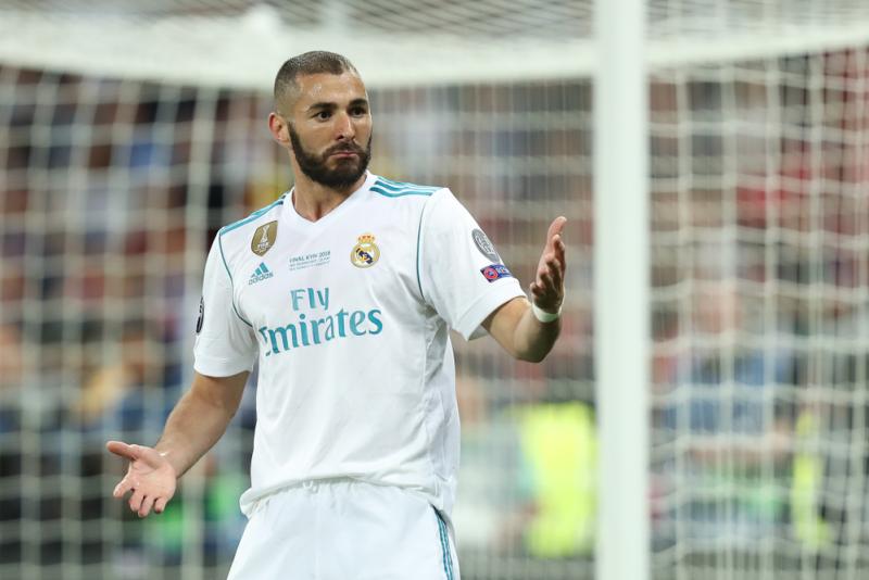 le joueur du Real Madrid Karim Benzema.